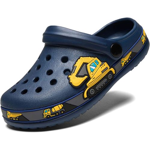 Kalanka-Enfant Mules Et Sabots Mixte Sandales De Plage À Enfiler Chaussures Été Antidérapant Pantoufles Clog Chaussons Pour Fille Garçon