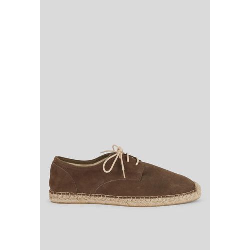 Espadrilles À Lacets, Cuir Responsable