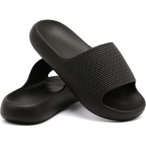 Kalanka-Claquettes Femmes Hommes Été Chaussons,Orthopédique Pantoufles Antidérapant Séchage Rapide Bout Ouvert Super Doux Confortable Semelle Épaisse