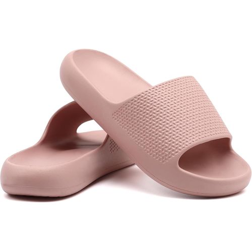 Kalanka-Claquettes Femmes Hommes Été Chaussons,Orthopédique Pantoufles Antidérapant Séchage Rapide Bout Ouvert Super Doux Confortable Semelle Épaisse