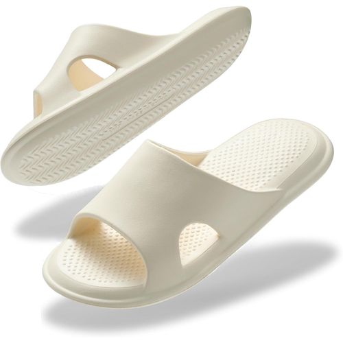 Kalanka-Claquettes Femme Chaussons Hommes Confort Douche Sandales Antidérapant Maison Sliders Plage Pantoufles Soft Tongs Sandales