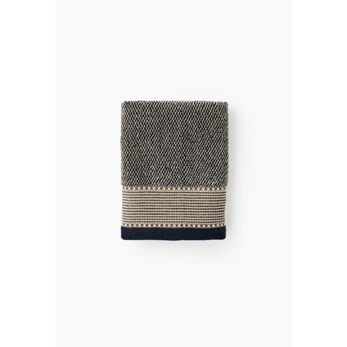 Serviette De Bain Avec Finition Liteau, En Coton Bio Gots