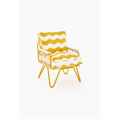 Fauteuil Croisette Enfant Imprimé, En Métal Et Coton - Honore X Monoprix - Exclusivité Web
