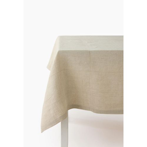 Nappe Broderie Jour Échelle, 170x250cm, Lin