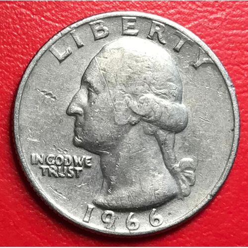 ¿ Dollar - Washington Quarter - 1966 - Etats Unis