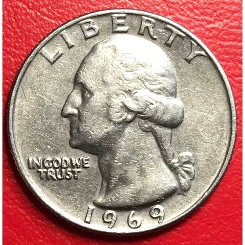 ¿ Dollar - Washington Quarter - 1969 - Etats Unis