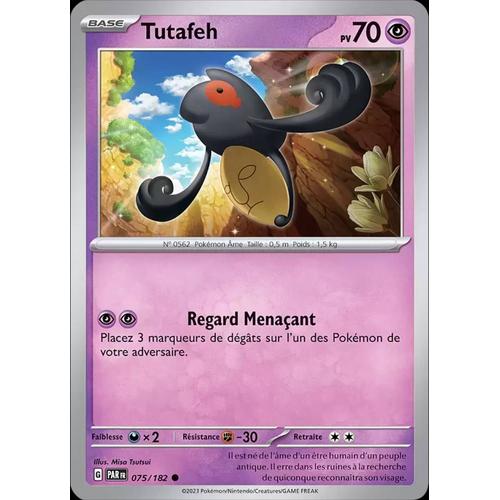 Carte Pokemon - Tutafeh 075/182 - Faille Paradoxe Ev04