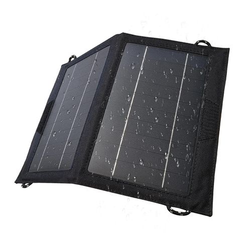-Panneau Solaire Flexible Pliable, 5v 18v, Chargeur De Batterie À Haute Efficacité, 21w, Chargeur De Téléphone Pour Iphone De Voyage-5v10w