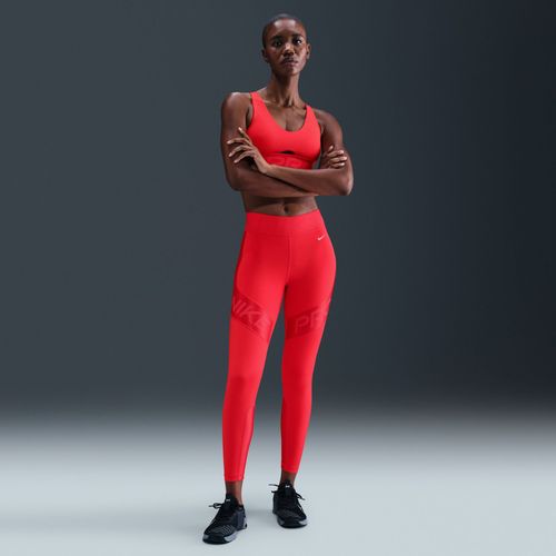 Legging 7/8 Taille Haute Nike Pro Sculpt Pour Femme - Rouge