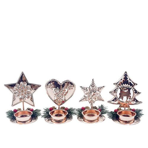 Chandelier de noël en fer, décoration de noël, chandelier de fruits rouges, chandelier en mosaïque de pomme de pin, décoration de bureau en or