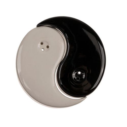 Poivrière Et Salière Yin Et Yang Sel Et Poivre Cuisine