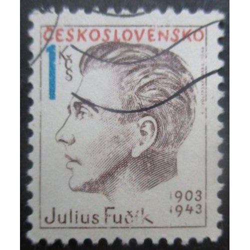 Tchecoslovaquie N°2520 Julius Fucik Oblitéré