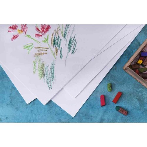 Canson Papier De Dessin "C" À Grain, 125 G/M2, 500 X 650 Mm