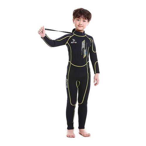 Combinaison De Plongée Pour Enfants 2,5 Mm Jaune S