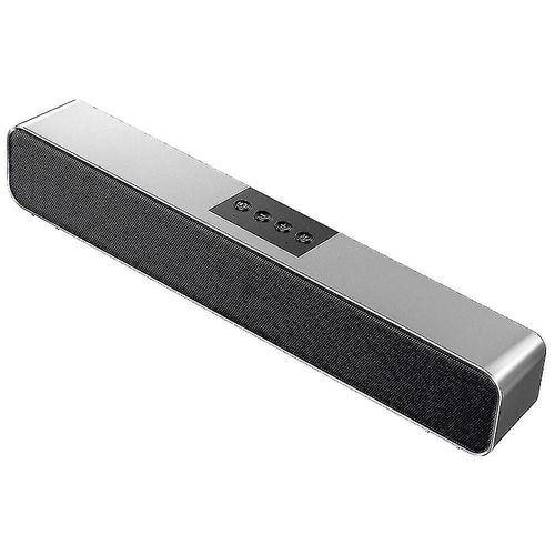 Barre de son pour haut-parleur Pc, Mini barre de son stéréo puissante pour ordinateur de bureau, Pc, ordinateur portable, moniteur, tablette, projecteur