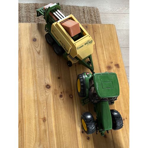 Jouet Enfant Tracteur Et Botteleuse Marque Krone