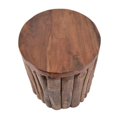 Tabouret En Bois Marron