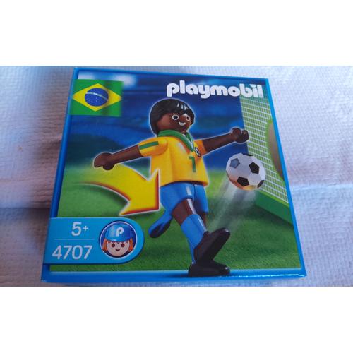 Playmobil Réf 4707 Football Joueur Brésil