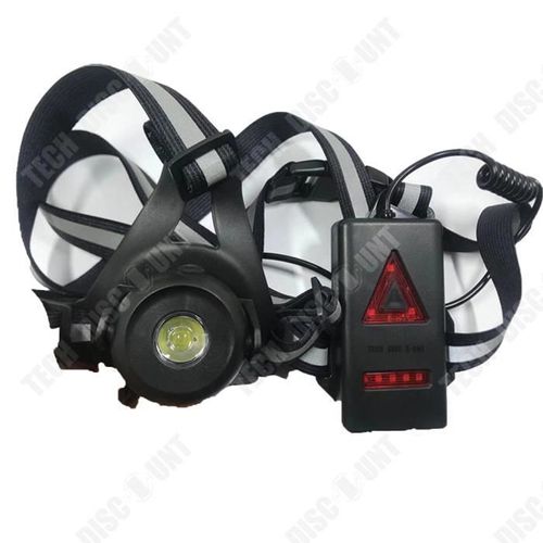 Td® Nouveau Lumière Courante Usb Rechargeable Lampe De Poitrine Lumière De Cyclisme Portable Lumière Courante Sûre Nuit Course
