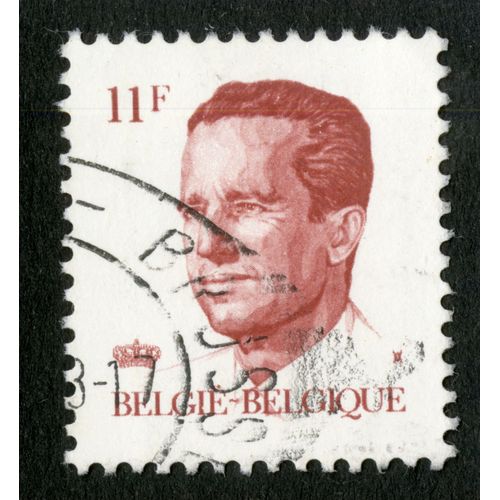 Timbre Oblitéré Belgie, Belgique, 11 F