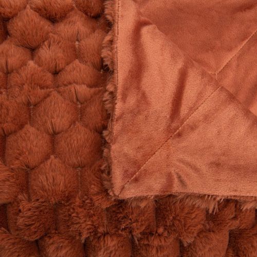 Plaid Diana Terracotta – Douceur & Élégance Naturelle