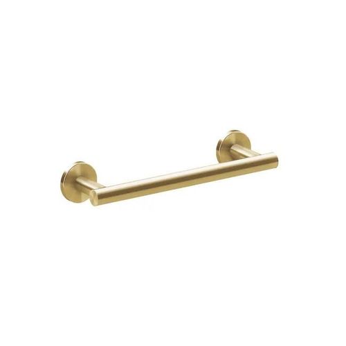 porte-serviette de salle de bain (30CM) barre de serviette pvd or brossé murale type de fixation seulement vissé