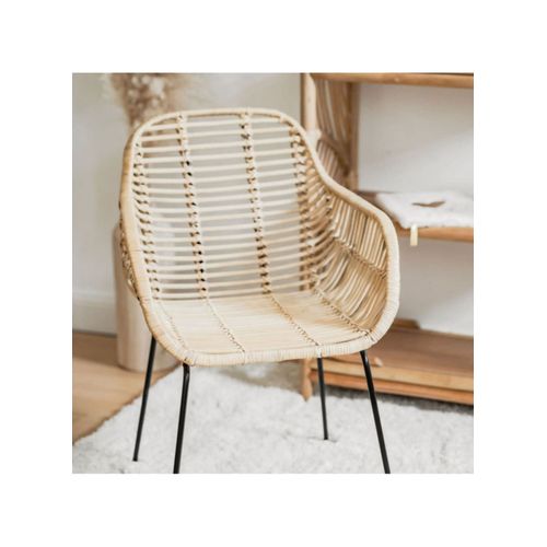 Fauteuil Enfant Rotin