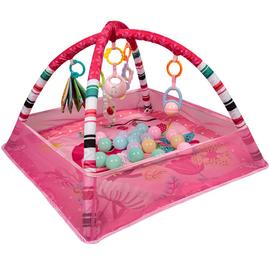 Tapis d'eveil bebe evolutif pour fille garçon, Tapis de jeu Dès la  naissance, Piscine à