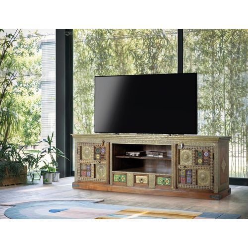 Meuble Tv En Bois D'acacia