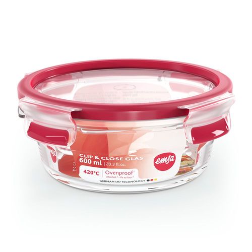 Boite Ronde 0,6 L Clip&close