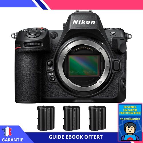 Nikon Z8 + 3 Nikon EN-EL15c + Ebook ""Devenez Un Super Photographe"" - Appareil Photo Nikon