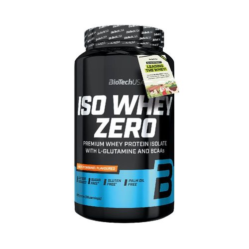 Iso Whey Zero (908g)|Caramel Salé| Whey Isolate|Biotech Usa 