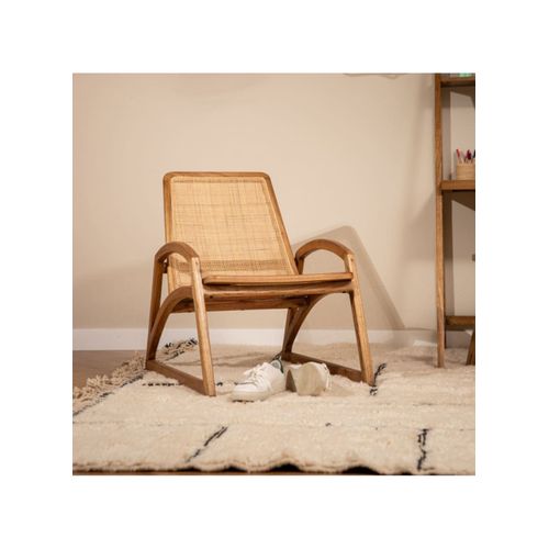 Chaise Bois Et Cannage