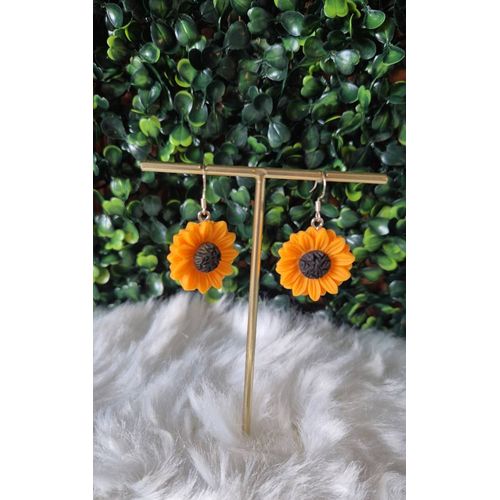 Boucles D¿Oreilles Tournesol