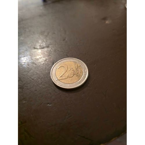 Monnaie Rare, Pièce De 2 Euros De 2002 Avec Étoile S Et Erreur De Frappe, Grèce 2002, Pièce De Monnaie Grecque De 2002