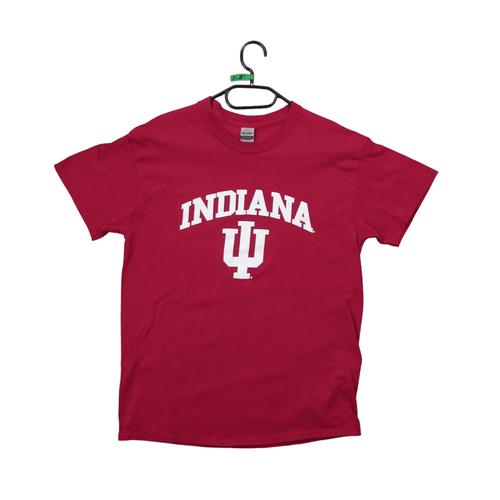 Reconditionné - T-Shirt Gildan Indiana Hoosiers - Taille M - Homme - Rouge