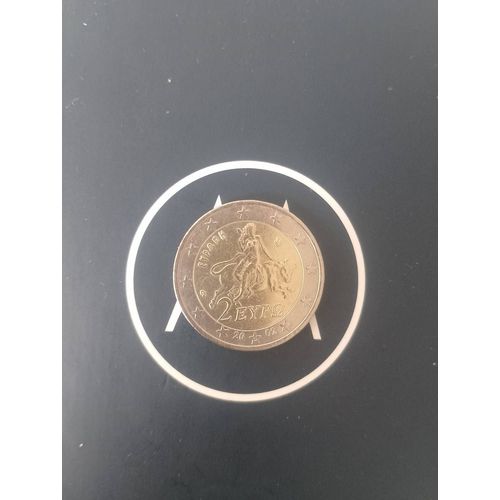 Vendre Une Pièce De 2 Euros Grèce 2002 Avec Un S Sûre L'Étoile Du Ba