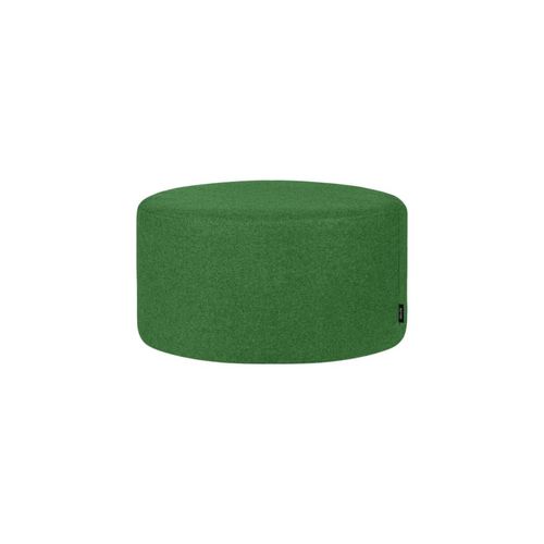 Tabouret Rond En Laine, Petit, Vert
