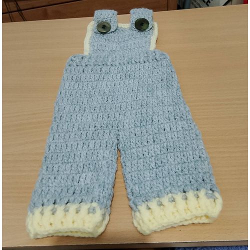 Salopette Bébé En Crochet