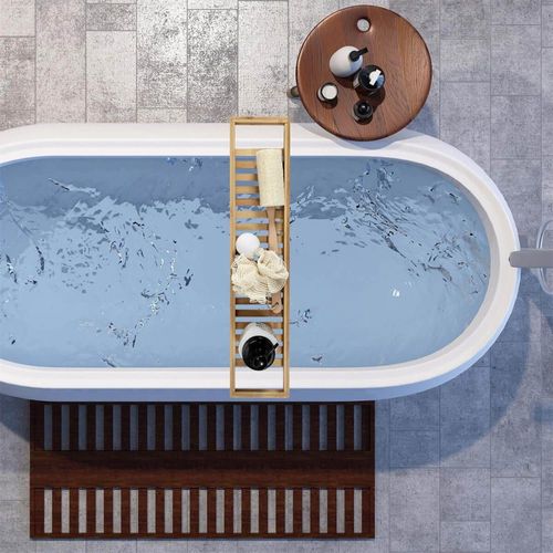 Plateau pour baignoire en bambon longueur 68cm