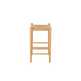 Tabouret De Bar En Corde Et Bois