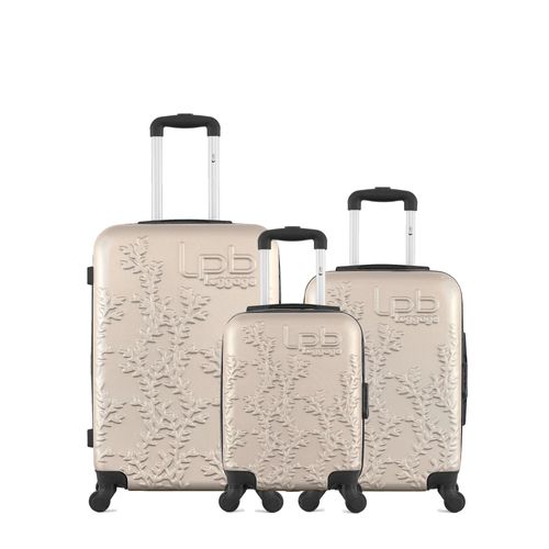 LPB LUGGAGE - Lot de 3 - Valise weekend, valise cabine et valise cabine XXS NAIS