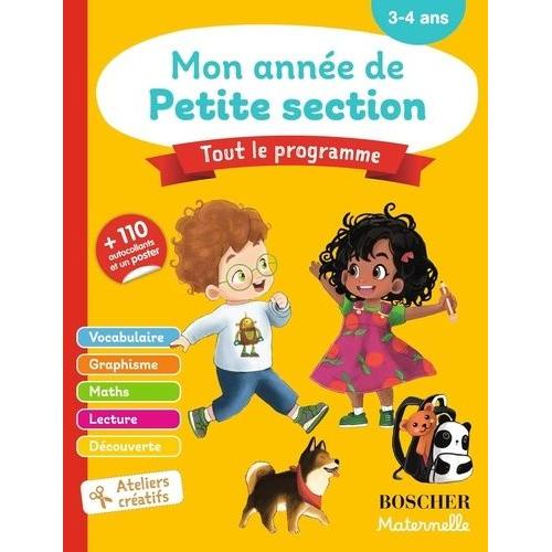 Mon Année De Petite Section 3-4 Ans - +110 Autocollants Et Un Poster