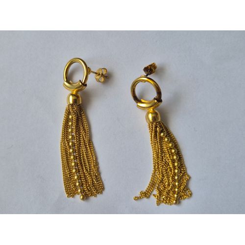 Boucles D'Oreilles Doré