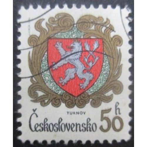 Tchecoslovaquie N°2573 Armoirie De Turnov Oblitéré