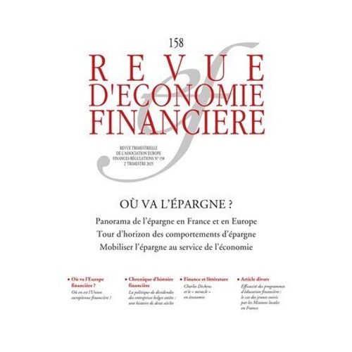 Où Va L'épargne ?
