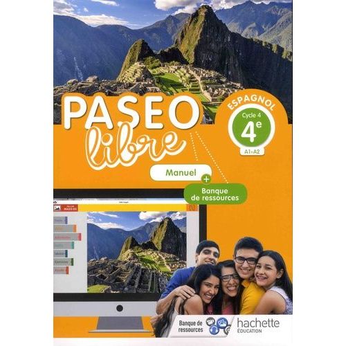 Espagnol 4e Cycle 4 A1-A2 Paseo Libre - Manuel