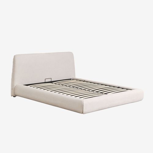 Lit Avec Coffre En Tissu Norena