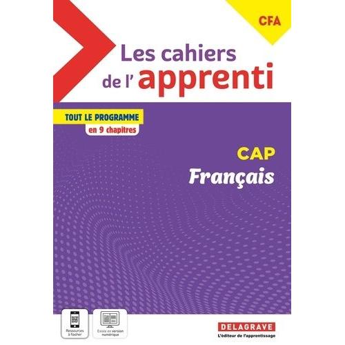 Français Cap Et Cfa Les Cahiers De L'apprenti - Pochette Élève