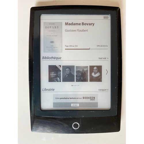 Liseuse Cybook Odyssey OMAP 3611 2 Go 6 pouces E-Ink Wi-Fi Noir